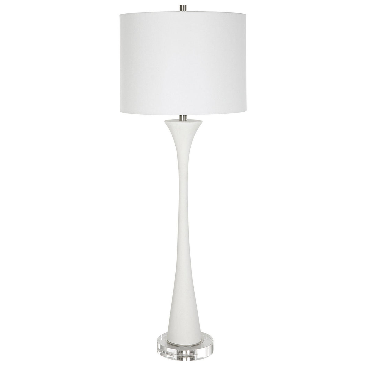 Uttermost - 30040 - One Light Buffet Lamp - Fountain - Brushed Nickel