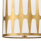 Crystorama - ROY-805-GA - Quatre lumières Suspension - Royston - Or antique