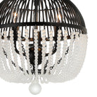 Crystorama - DUV-623-MK - Mini lampe à trois lumières Suspendu - Duval - Noir mat