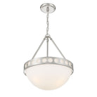 Crystorama - KIR-B8105-PN - Trois lumières Suspendu - Kirby - Nickel poli