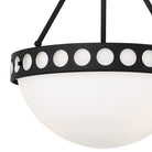 Crystorama - KIR-B8105-BF - Trois lumières Suspendu - Kirby - Black Forged
