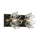 Savoy House - 8-1724-2-66 - Two Light Bathroom Vanity - Poppy - Matte Black with Satin Nickel Accents