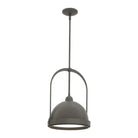 Hubbardton Forge - 187462-SKT-MULT-07-07 - One Light Mini Pendant - Atlas - Dark Smoke