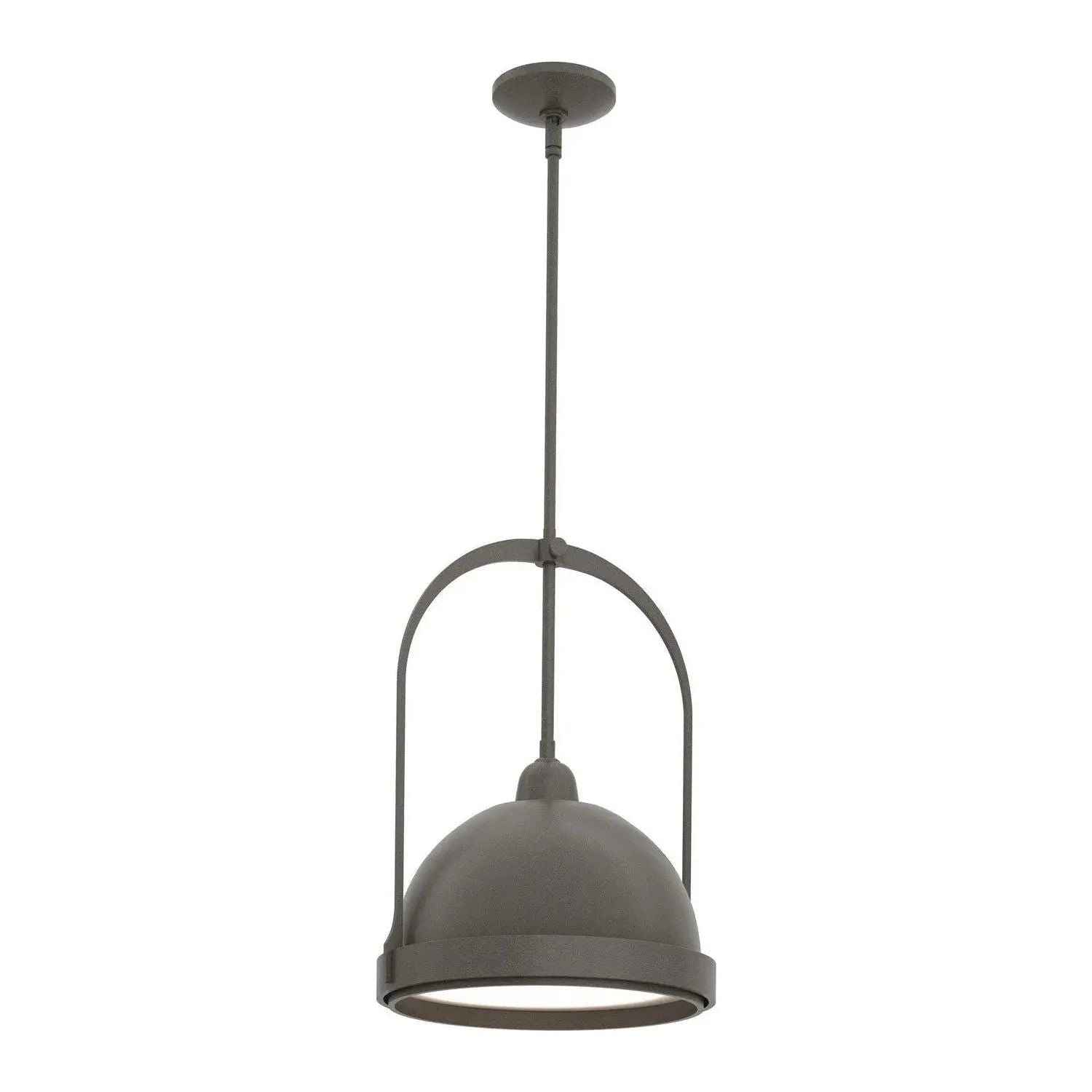 Hubbardton Forge - 187462-SKT-MULT-07-07 - One Light Mini Pendant - Atlas - Dark Smoke