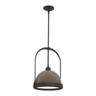 Hubbardton Forge - 187462-SKT-MULT-10-05 - One Light Mini Pendant - Atlas - Black