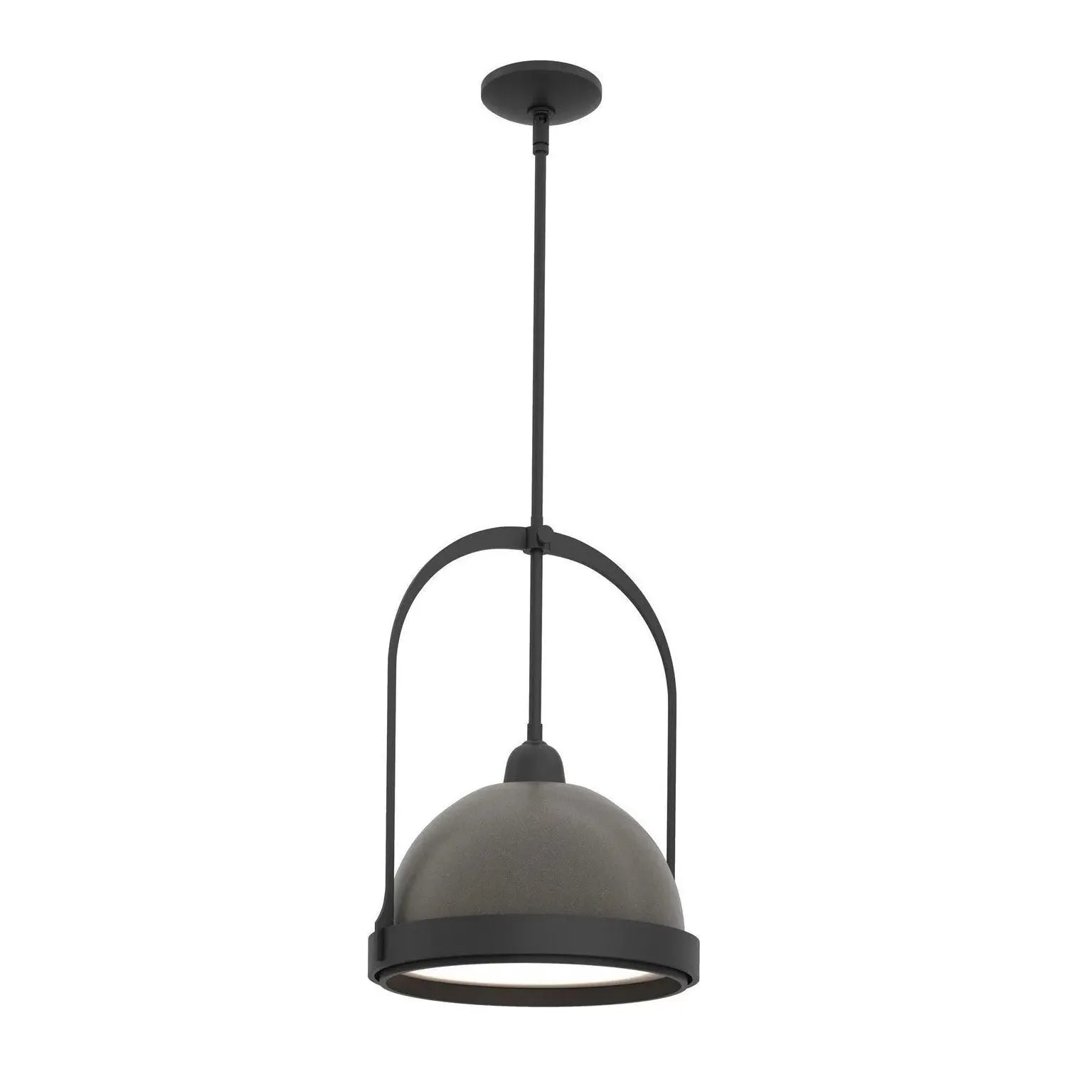 Hubbardton Forge - 187462-SKT-MULT-10-07 - One Light Mini Pendant - Atlas - Black