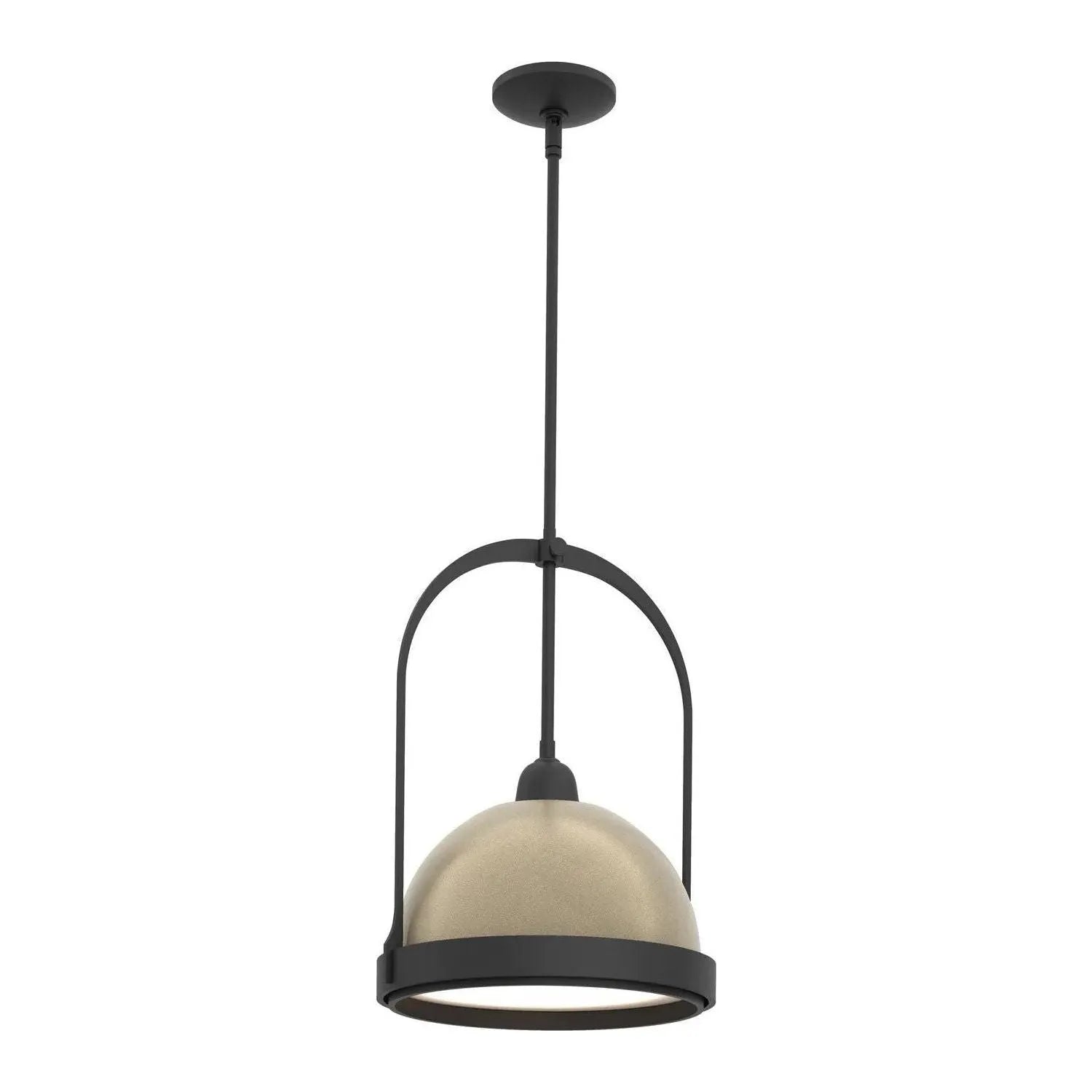 Hubbardton Forge - 187462-SKT-MULT-10-84 - One Light Mini Pendant - Atlas - Black