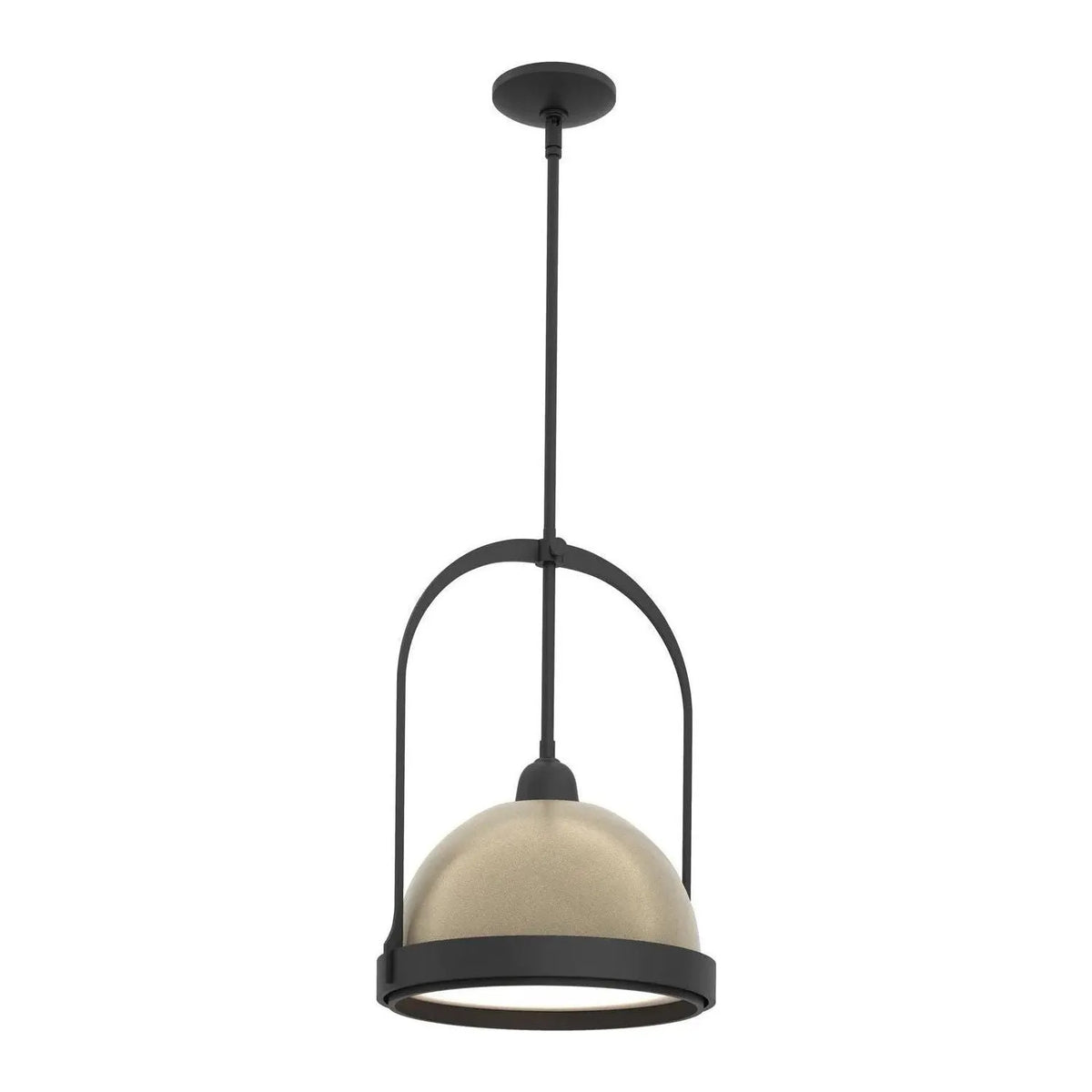 Hubbardton Forge - 187462-SKT-MULT-10-84 - One Light Mini Pendant - Atlas - Black
