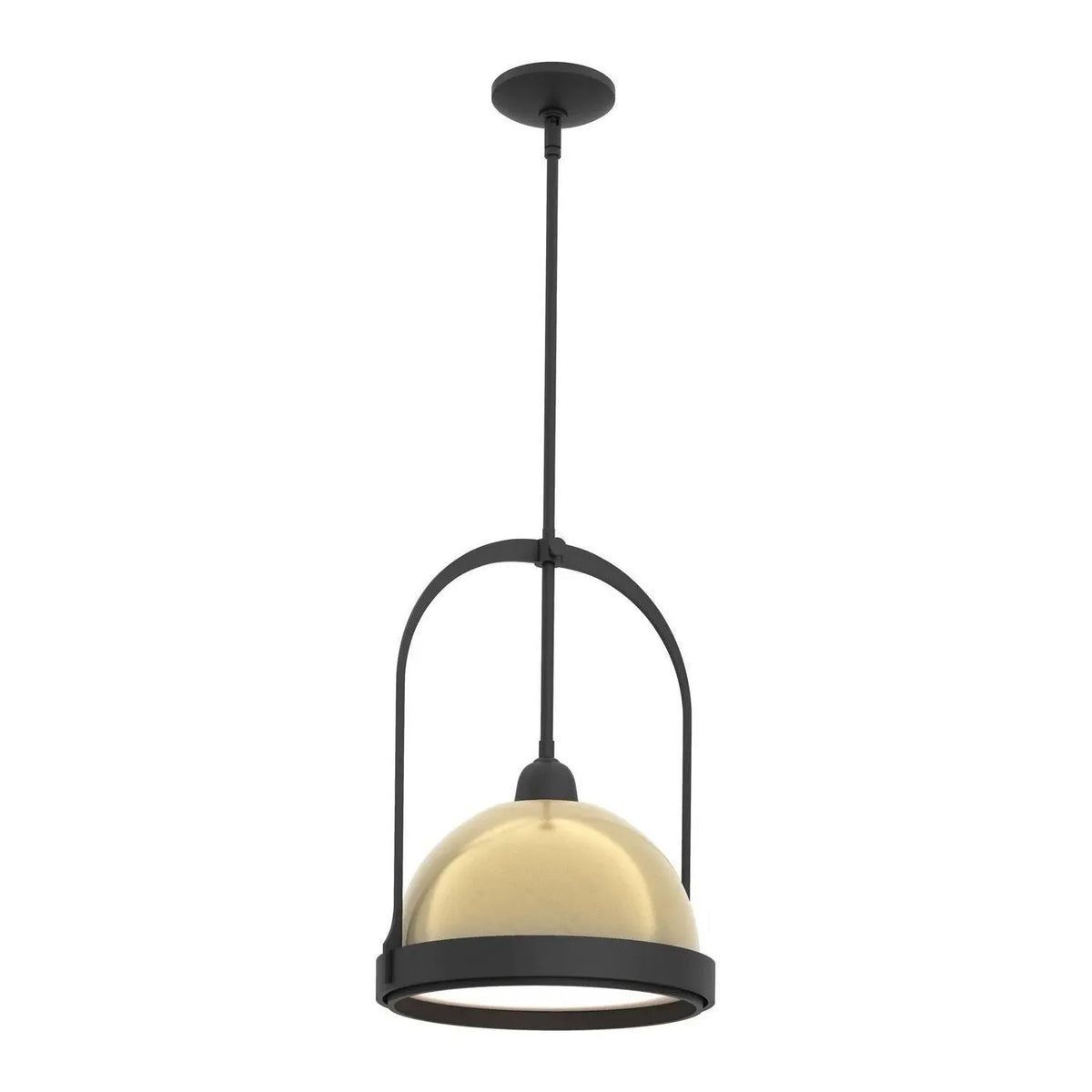 Hubbardton Forge - 187462-SKT-MULT-10-86 - One Light Mini Pendant - Atlas - Black