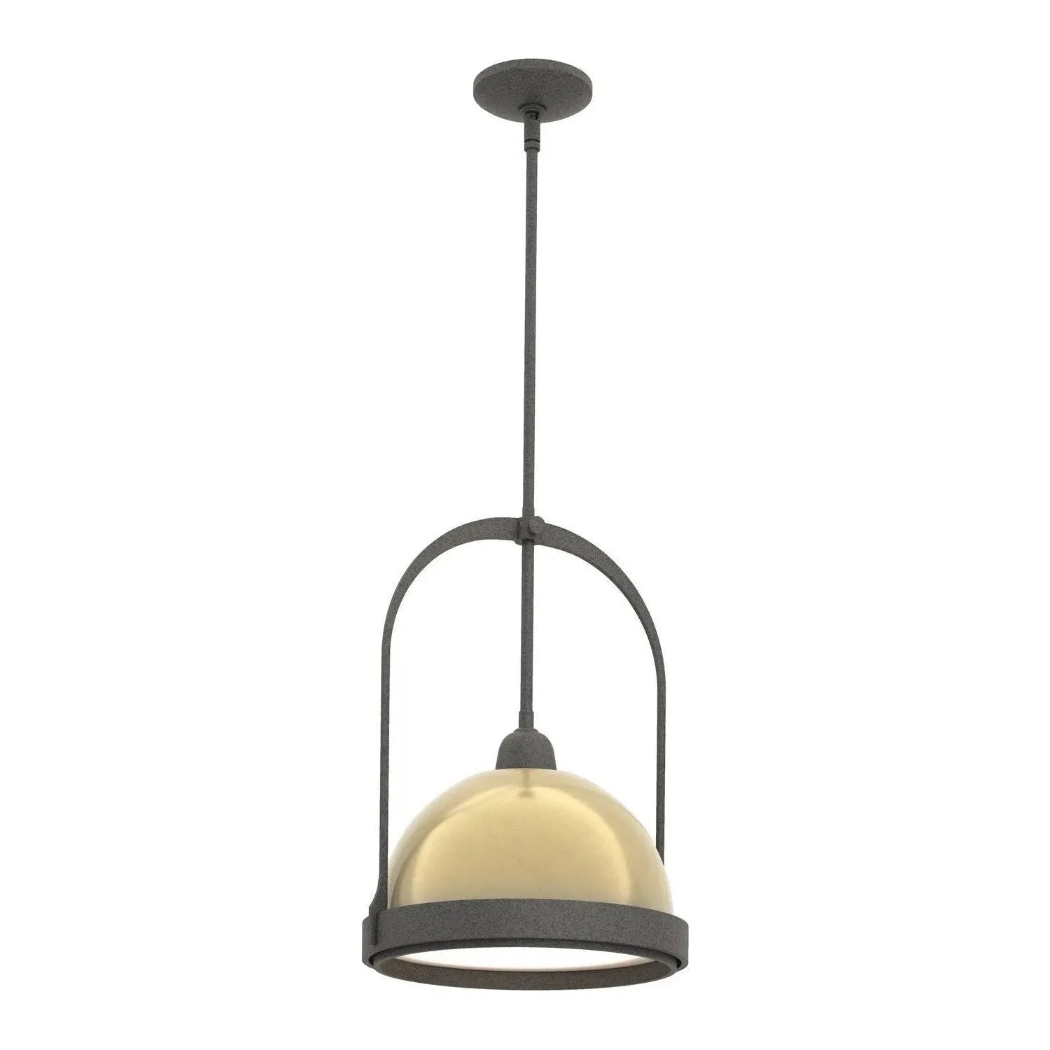 Hubbardton Forge - 187462-SKT-MULT-20-86 - One Light Mini Pendant - Atlas - Natural Iron