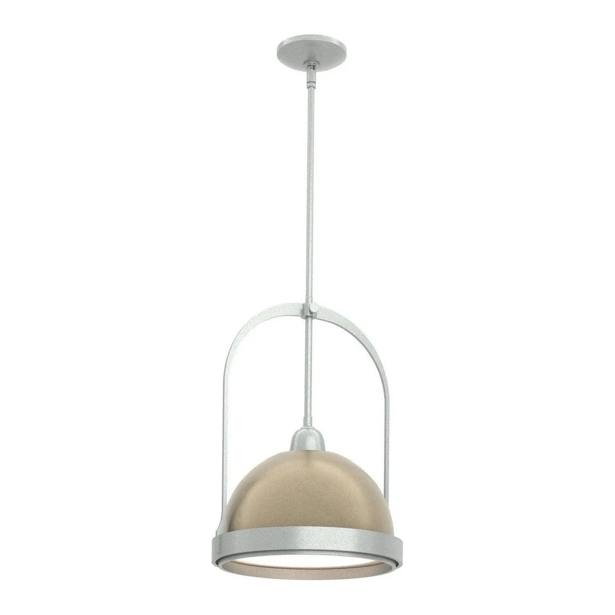 Hubbardton Forge - 187462-SKT-MULT-82-84 - One Light Mini Pendant - Atlas - Vintage Platinum