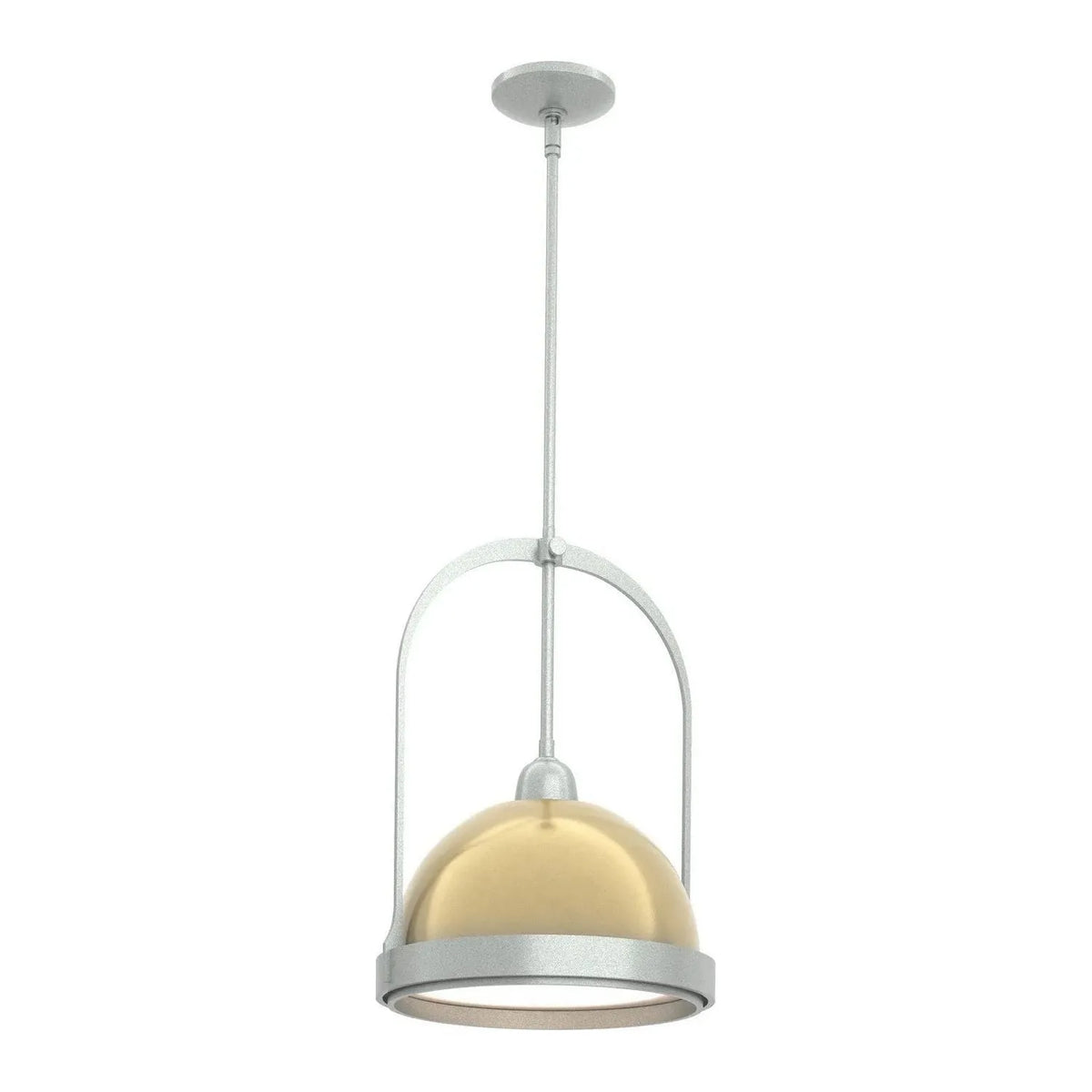 Hubbardton Forge - 187462-SKT-MULT-82-86 - One Light Mini Pendant - Atlas - Vintage Platinum
