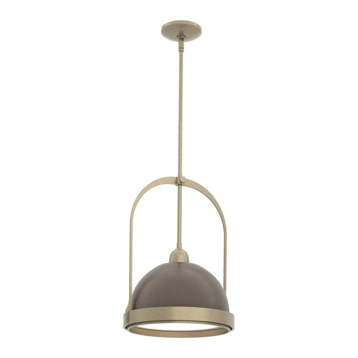 Hubbardton Forge - 187462-SKT-MULT-84-05 - One Light Mini Pendant - Atlas - Soft Gold