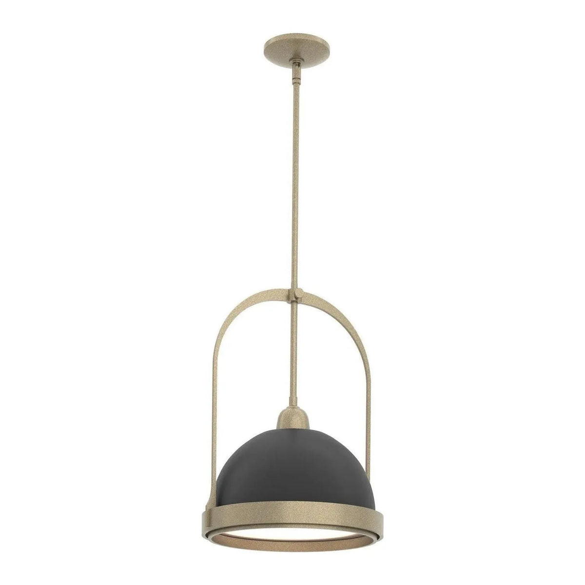 Hubbardton Forge - 187462-SKT-MULT-84-10 - One Light Mini Pendant - Atlas - Soft Gold