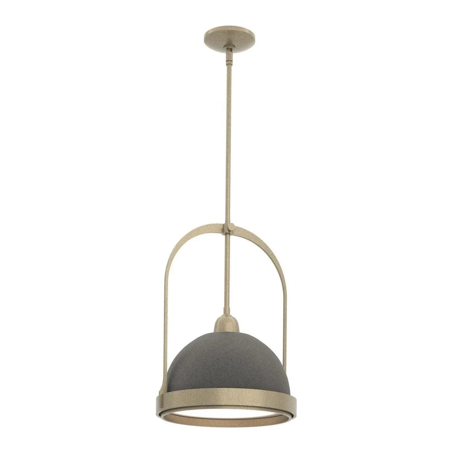 Hubbardton Forge - 187462-SKT-MULT-84-20 - One Light Mini Pendant - Atlas - Soft Gold
