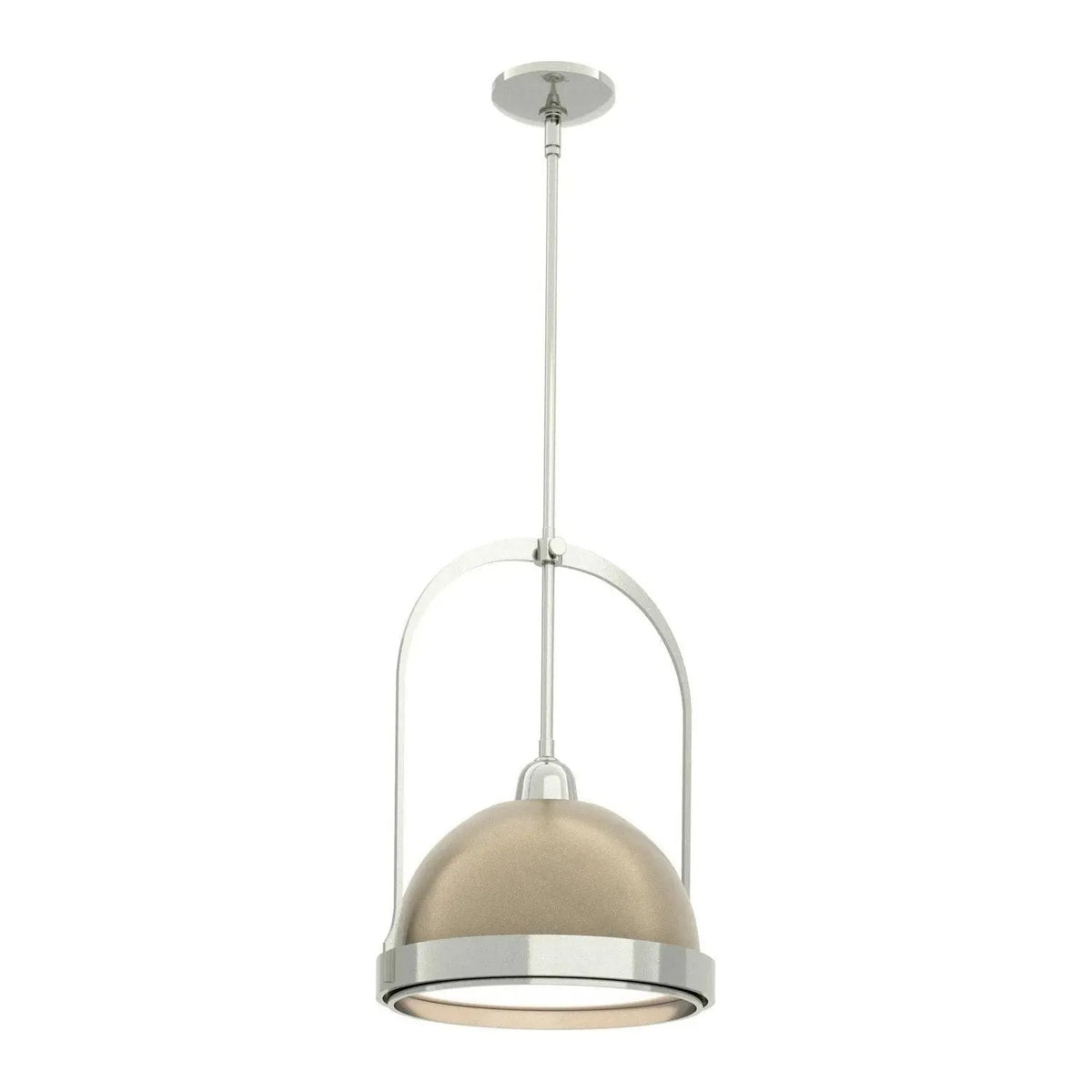Hubbardton Forge - 187462-SKT-MULT-85-84 - One Light Mini Pendant - Atlas - Sterling
