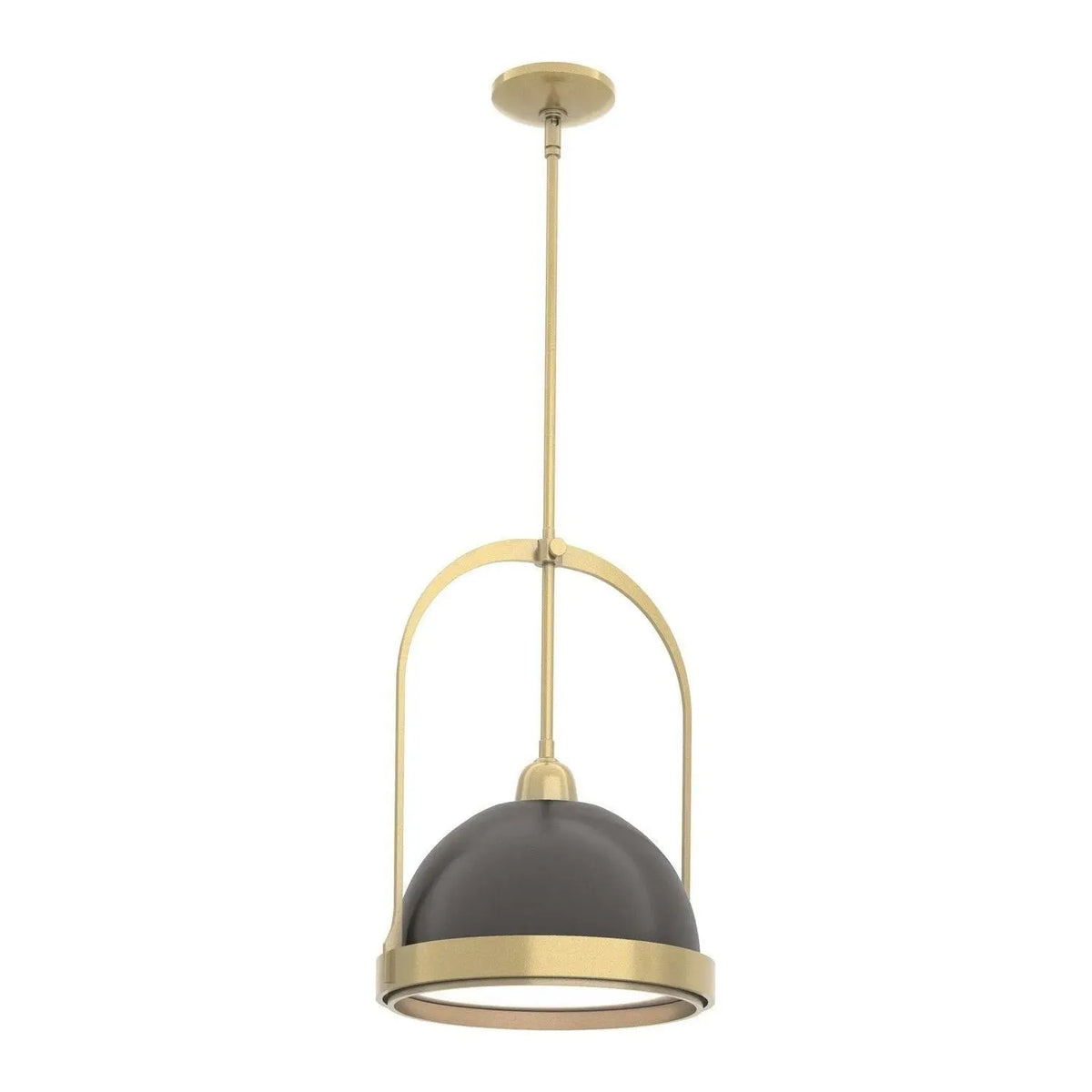 Hubbardton Forge - 187462-SKT-MULT-86-14 - One Light Mini Pendant - Atlas - Modern Brass