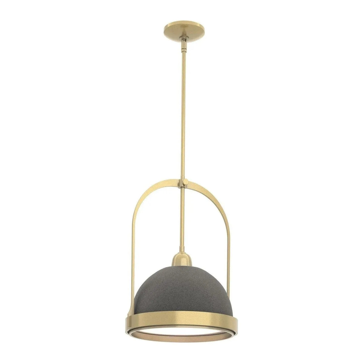 Hubbardton Forge - 187462-SKT-MULT-86-20 - One Light Mini Pendant - Atlas - Modern Brass