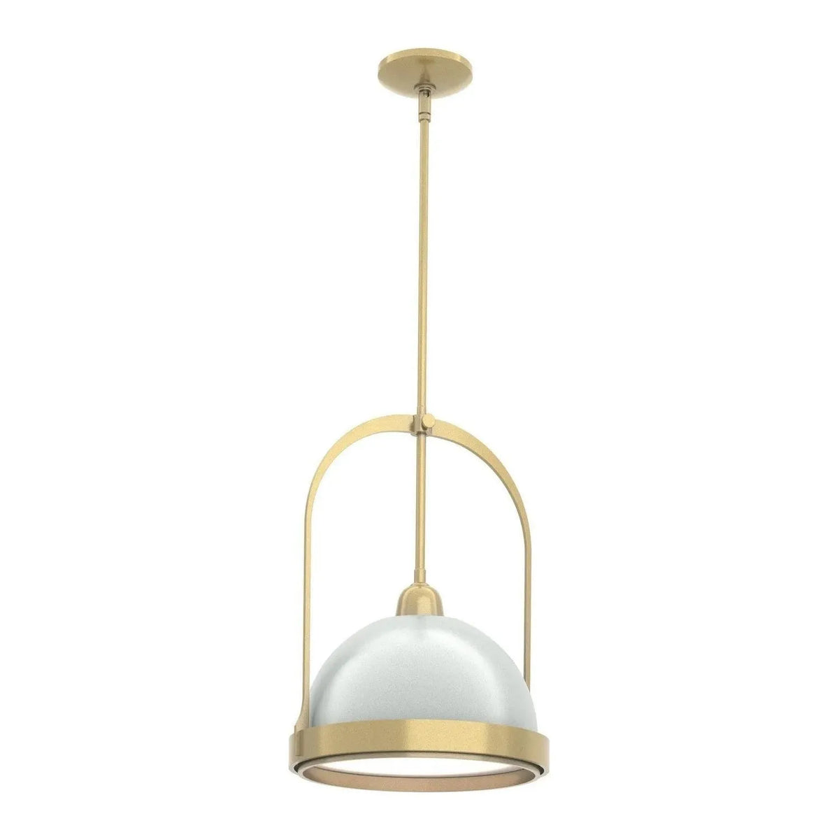 Hubbardton Forge - 187462-SKT-MULT-86-82 - One Light Mini Pendant - Atlas - Modern Brass