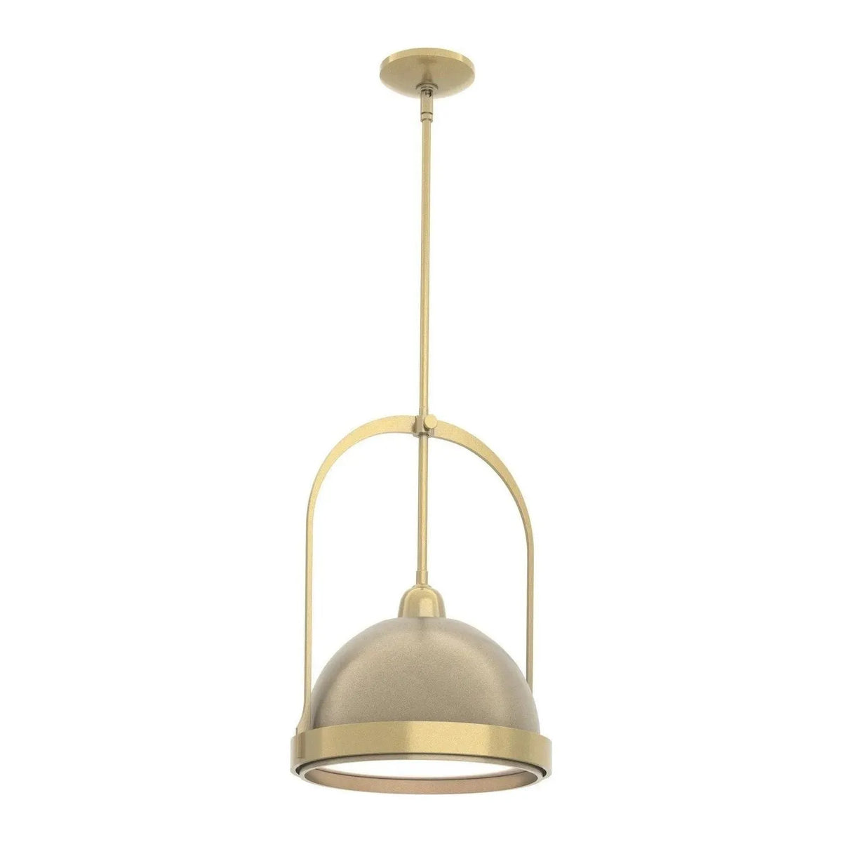 Hubbardton Forge - 187462-SKT-MULT-86-84 - One Light Mini Pendant - Atlas - Modern Brass