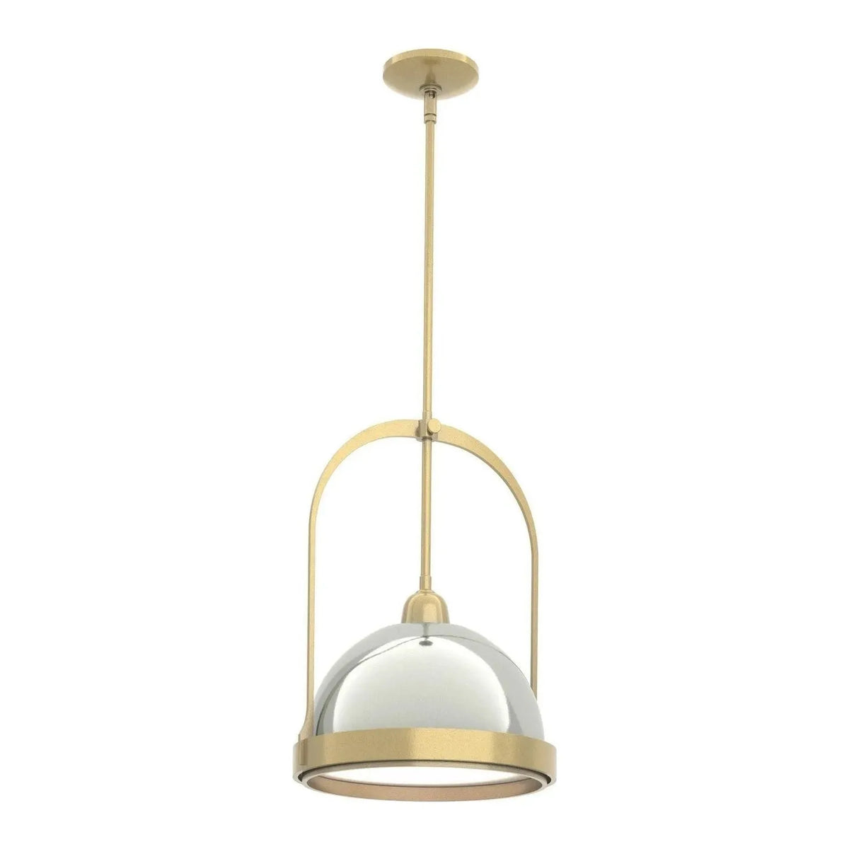 Hubbardton Forge - 187462-SKT-MULT-86-85 - One Light Mini Pendant - Atlas - Modern Brass