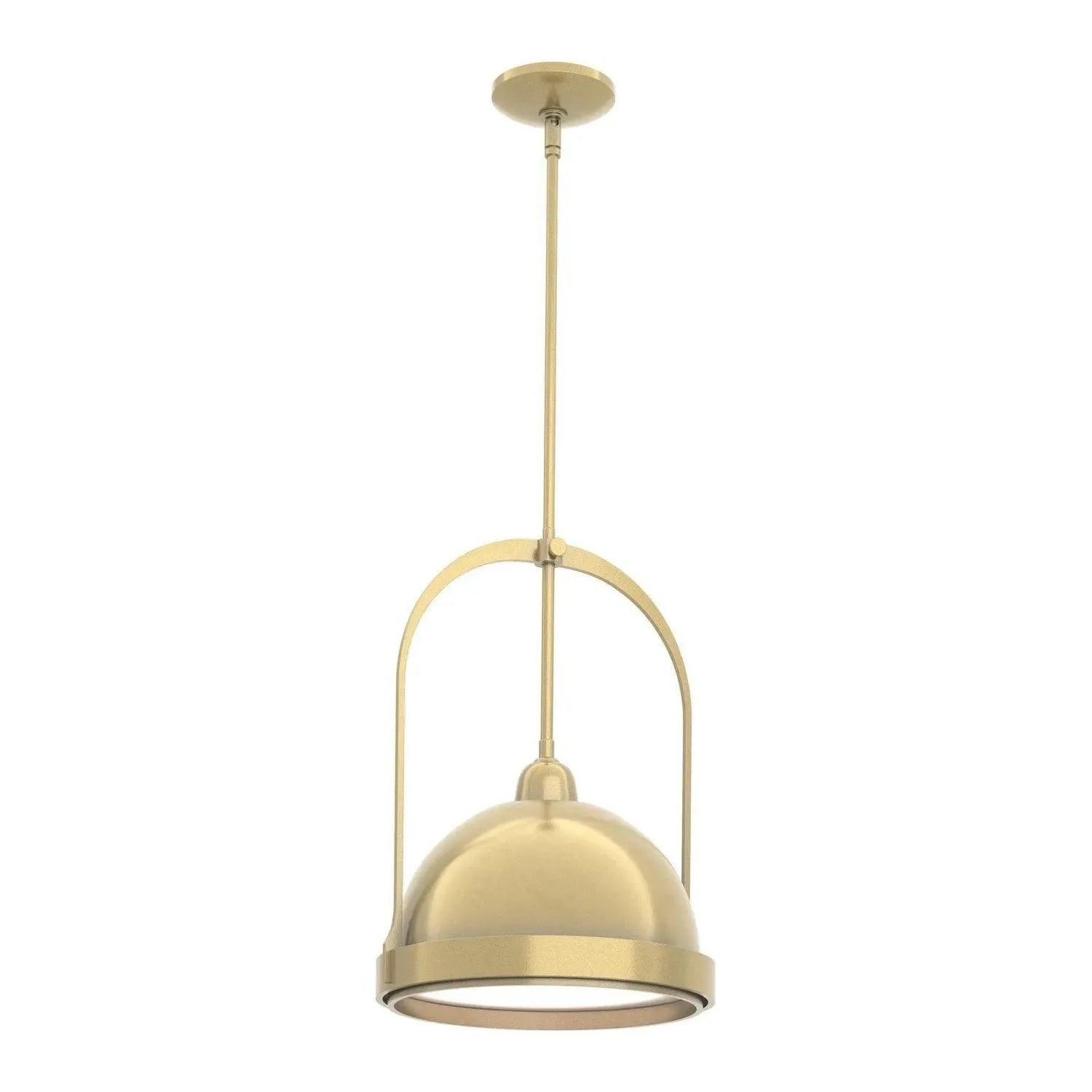 Hubbardton Forge - 187462-SKT-MULT-86-86 - One Light Mini Pendant - Atlas - Modern Brass