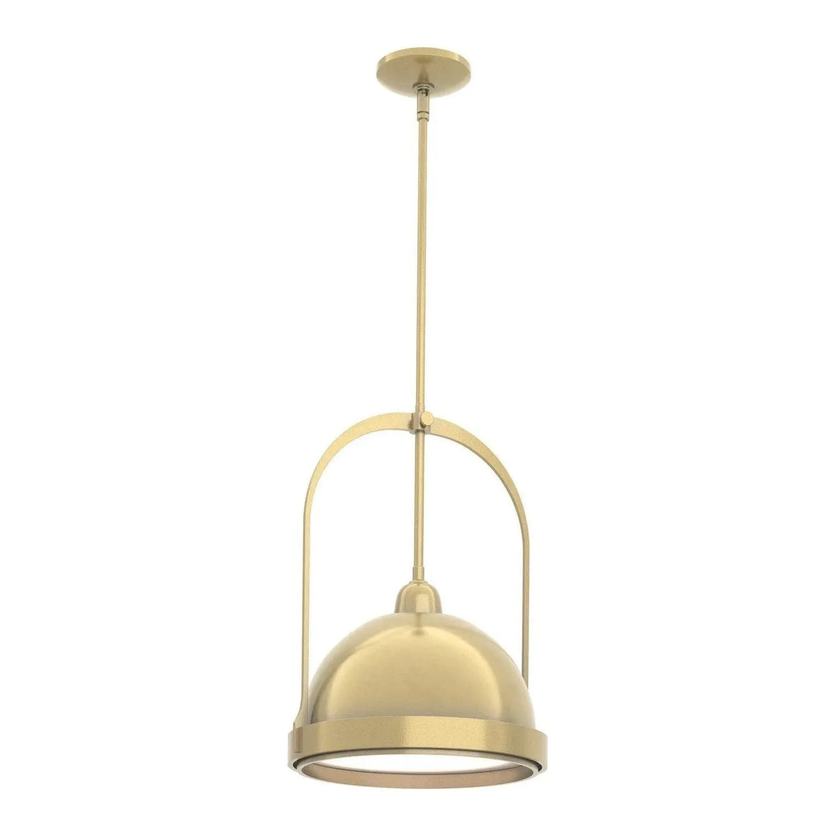 Hubbardton Forge - 187462-SKT-MULT-86-86 - One Light Mini Pendant - Atlas - Modern Brass