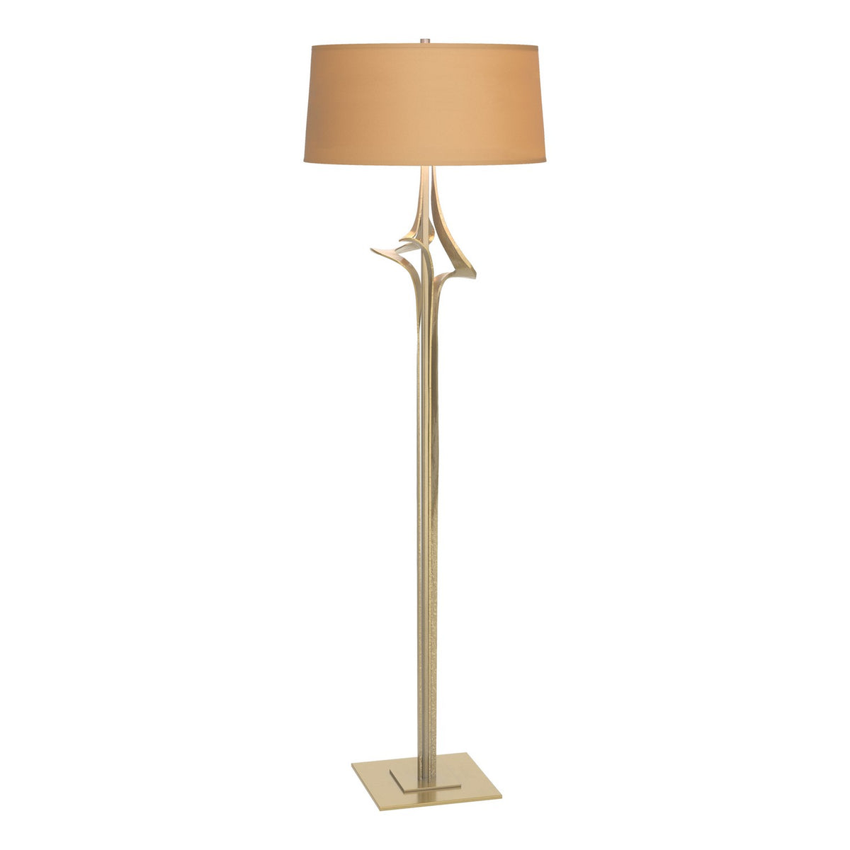 Hubbardton Forge - 232810-SKT-86-SB1899 - One Light Floor Lamp - Antasia - Modern Brass