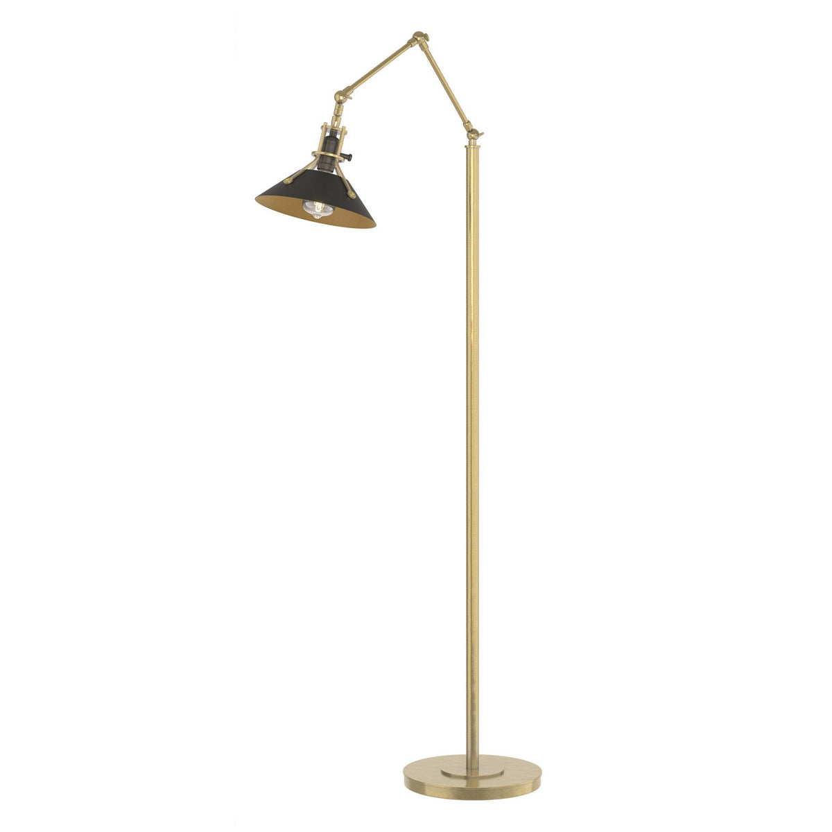 Hubbardton Forge - 242215-SKT-86-10 - One Light Floor Lamp - Henry - Modern Brass