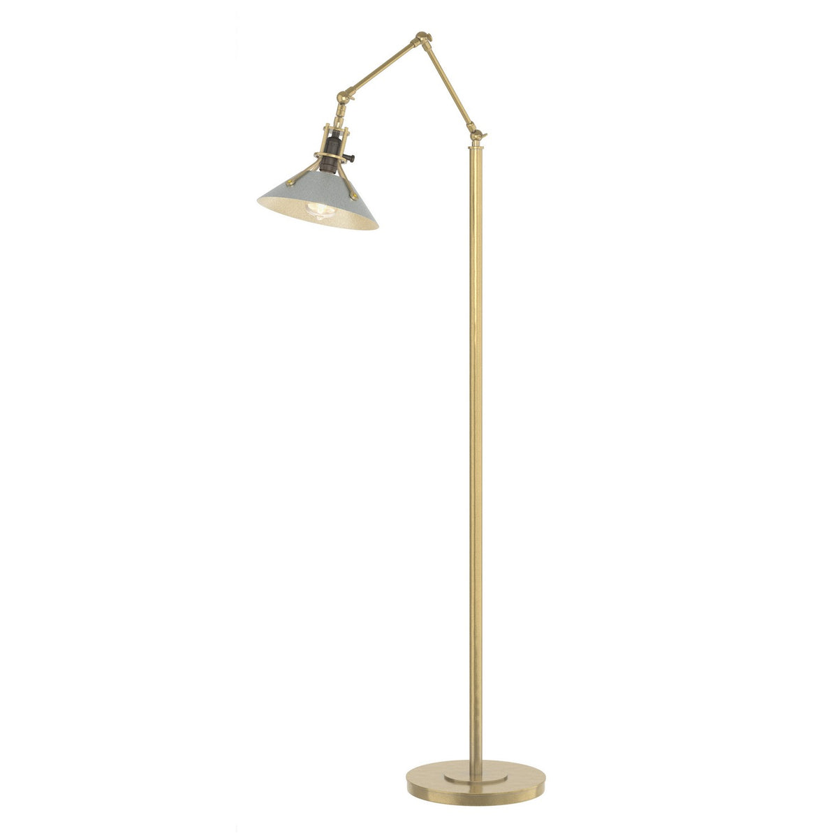 Hubbardton Forge - 242215-SKT-86-82 - One Light Floor Lamp - Henry - Modern Brass