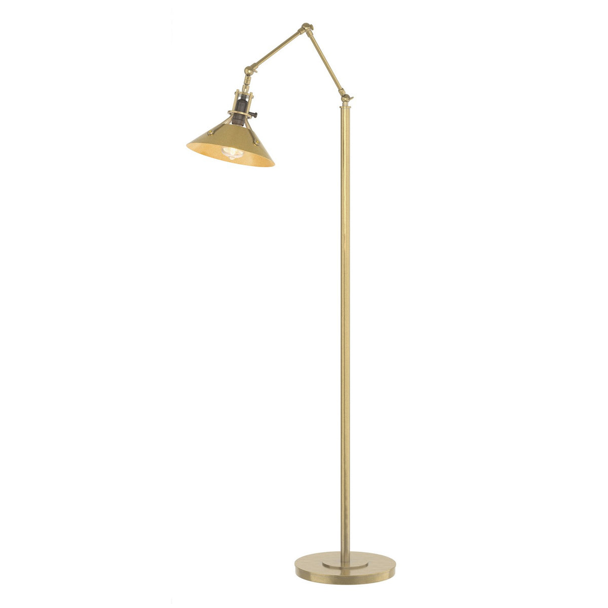 Hubbardton Forge - 242215-SKT-86-86 - One Light Floor Lamp - Henry - Modern Brass