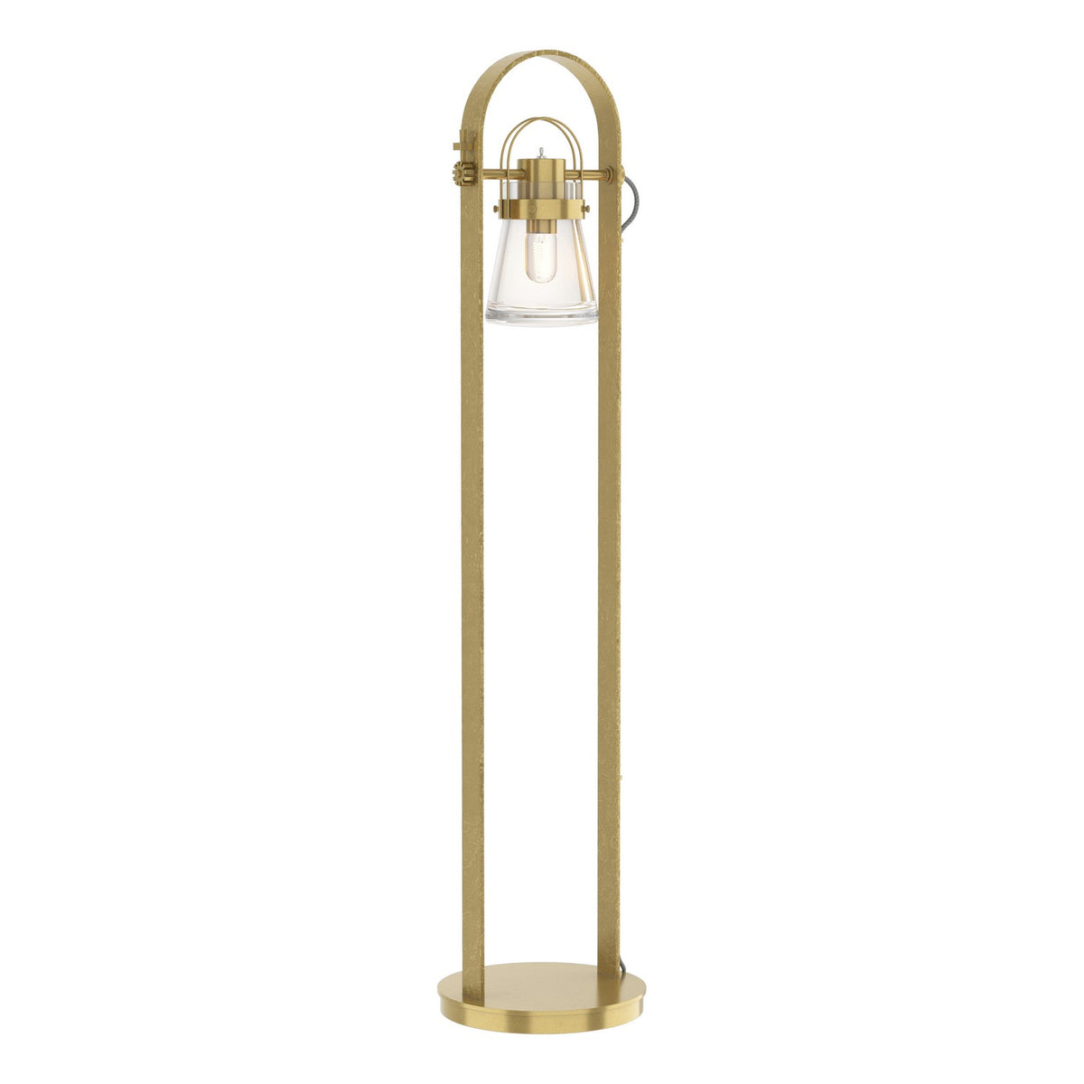 Hubbardton Forge - 247810-SKT-86-ZM0467 - One Light Floor Lamp - Erlenmeyer - Modern Brass