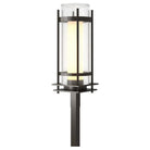 Hubbardton Forge - 345897-SKT-14-ZS0684 - One Light Outdoor Post Mount - Torch - Coastal Oil Rubbed Bronze
