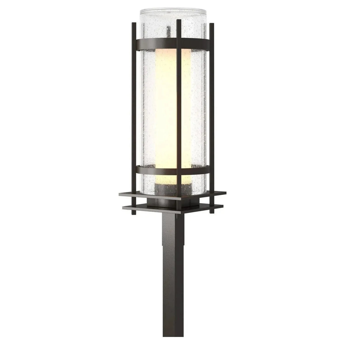 Hubbardton Forge - 345897-SKT-14-ZS0684 - One Light Outdoor Post Mount - Torch - Coastal Oil Rubbed Bronze