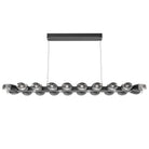 Hammerton Studio - PLB0079-60-MB-PC-CA1-L3 - LED Linear Suspension - Pebble - Matte Black