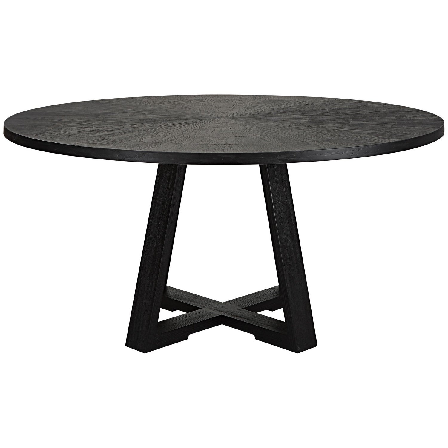 Uttermost - 25206 - Dining Table - Gidran - Charcoal Black