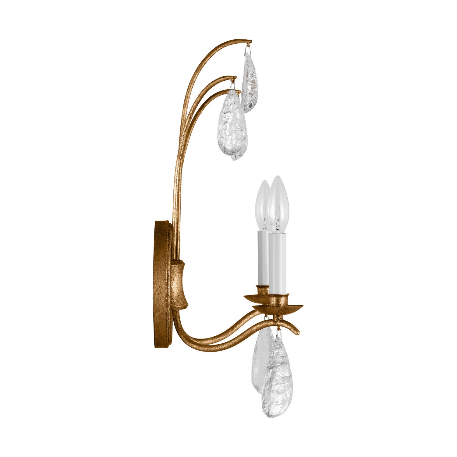 Montreal Luminaire & Quincaillerie CW1292ADB Shannon Deux Lumières Murale