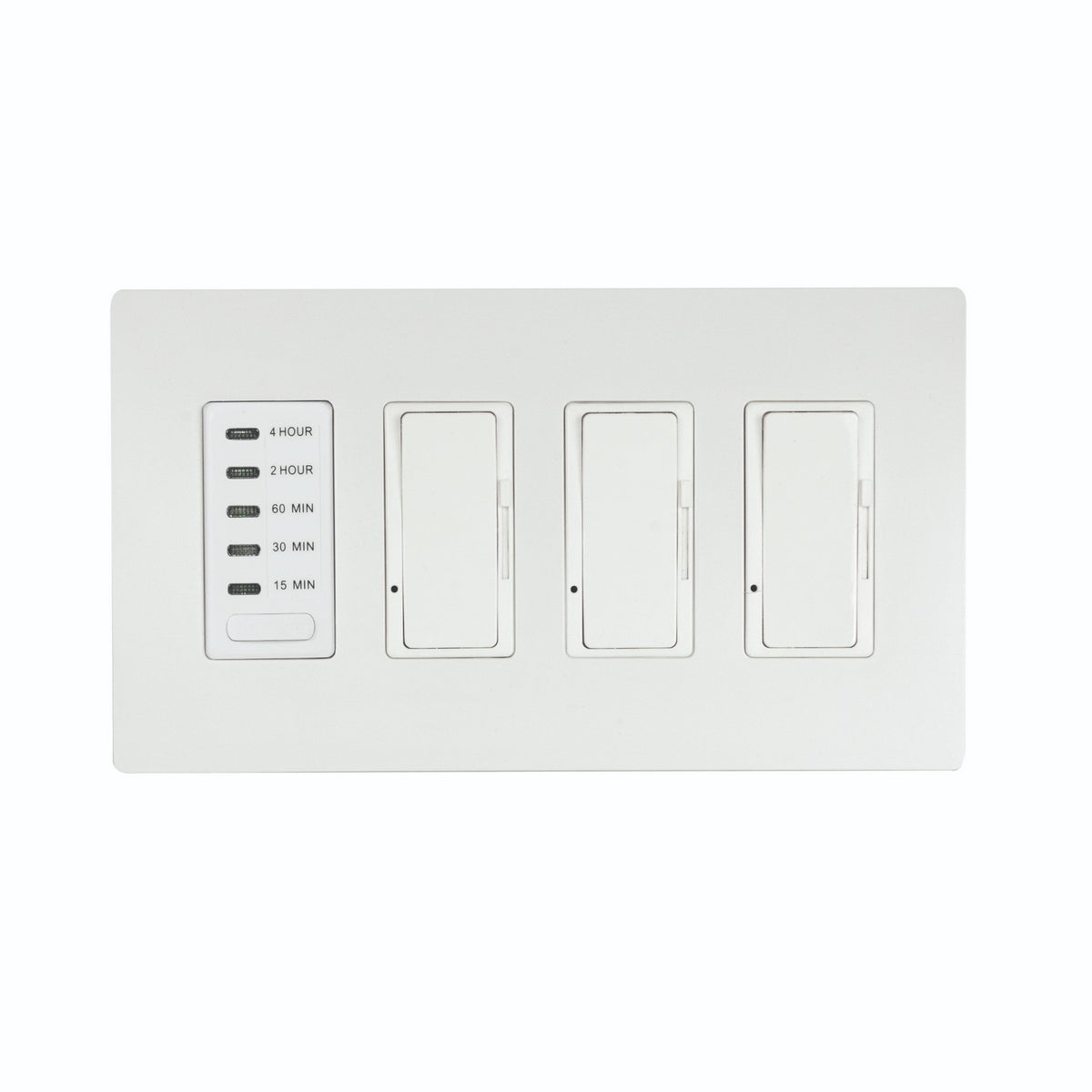 Eurofase Heating - EFSWTD3 - 1 TIMER+3 DIMMER, COMPLETE, WH - White
