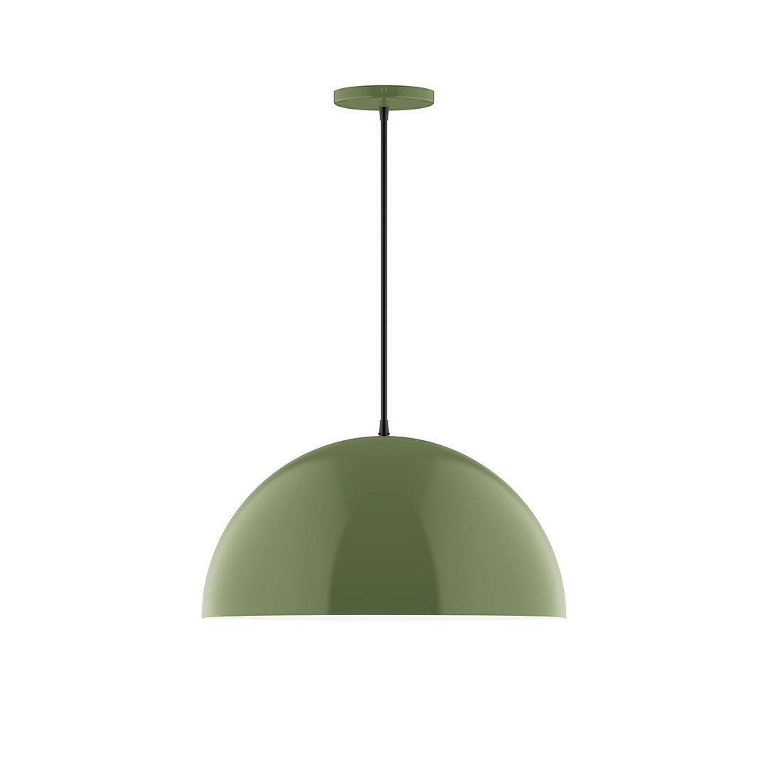 Montclair Light Works - PEB433-22-C01 - One Light Pendant - Axis - Fern Green