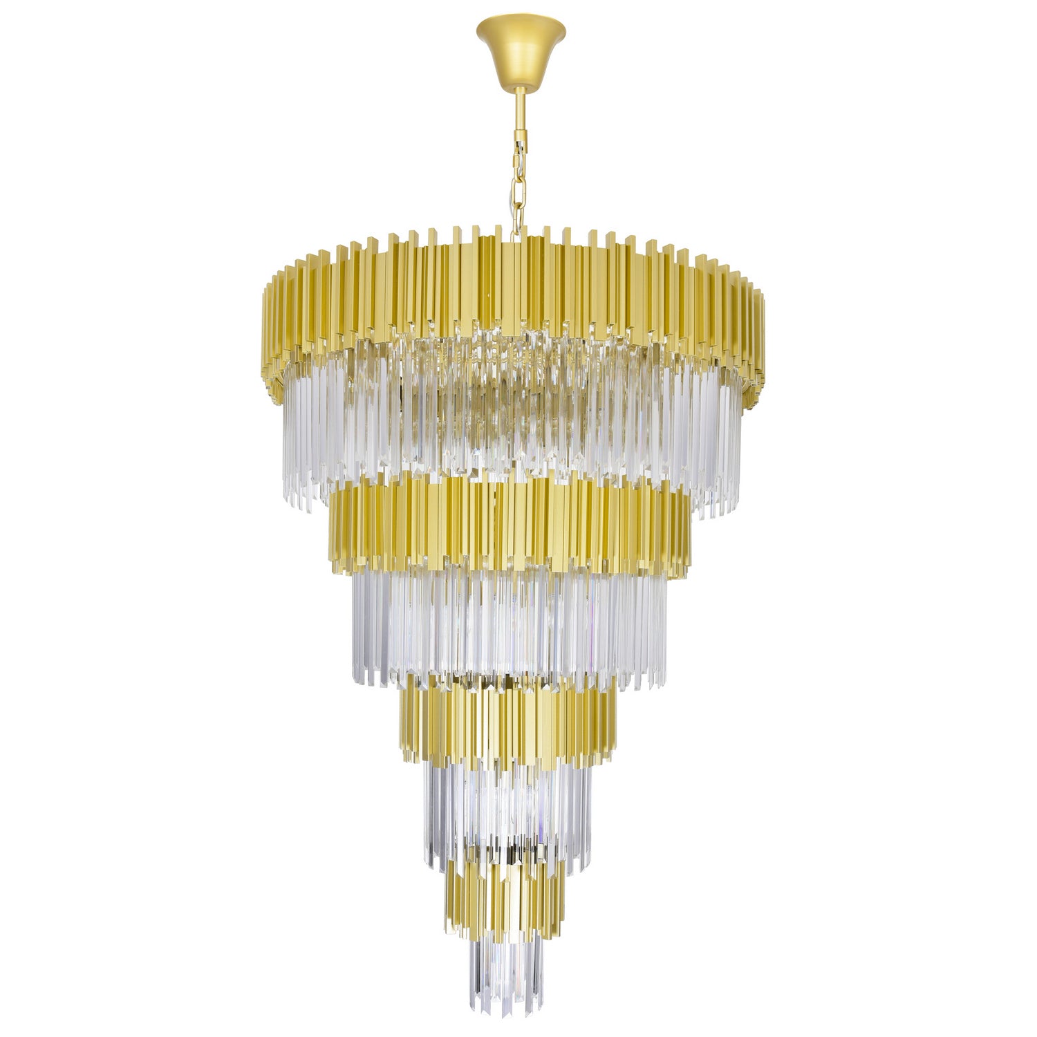 CWI Lighting Canada - 1112P40-34-169 - 34 Light Chandelier - Deco - Medallion Gold