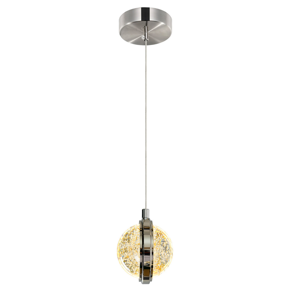 CWI Lighting Canada - 1673P4-1-613 - LED Mini Pendant - Salvador - Polished Nickel
