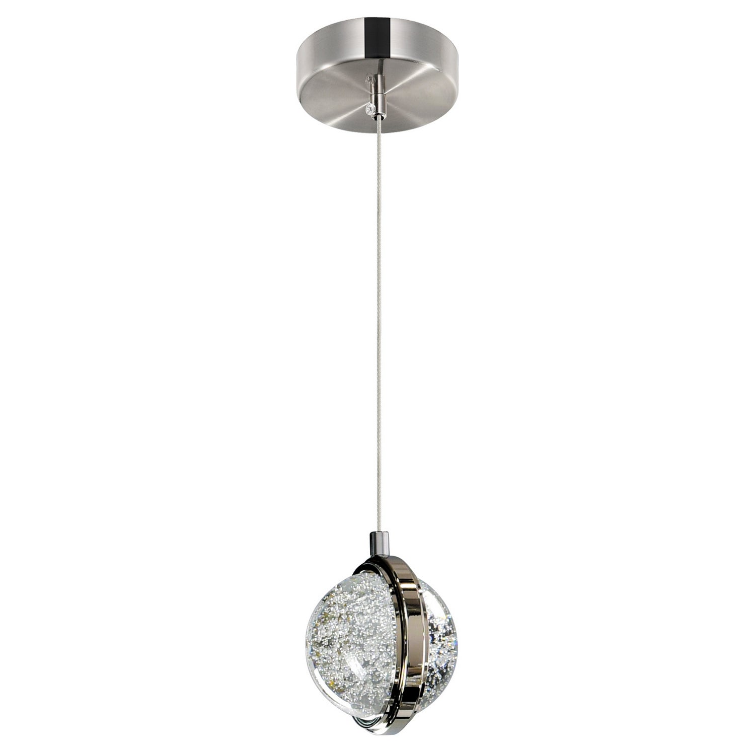 CWI Lighting Canada - 1673P4-1-613 - Mini LED Suspension - Salvador - Nickel poli