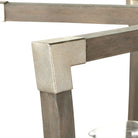 Currey and Company - 9000-0968 - Lanterne à six lumières - Collection Bastian - Gris Château/Feuille d'argent contemporaine