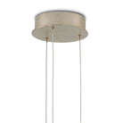 Currey and Company - 9000-1006 - Trois Lumières Suspension - Collection Palatino - Terre mouchetée