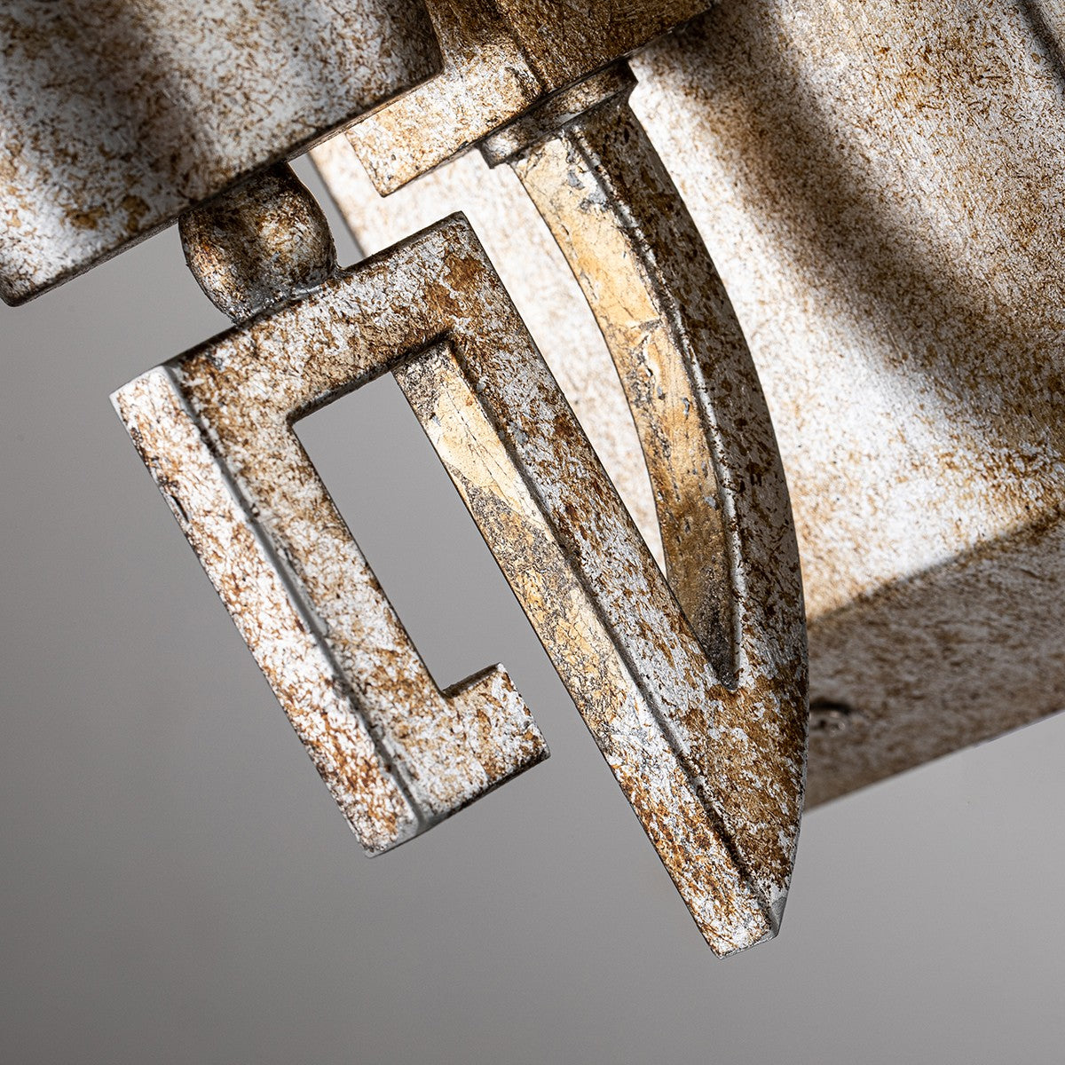 Lucas + McKearn - BB1006S-1 - One Light Bath - Lemuria - Silver Leaf