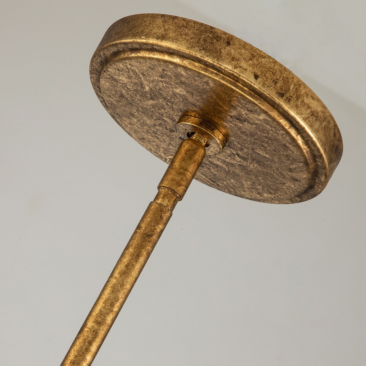 Lucas + McKearn - PD20319G-1 - Une lampe Suspension - Herbe à scie - Feuille d'or