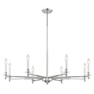 Savoy House - 1-4412-8-109 - Eight Light Chandelier - Jasmine - Polished Nickel