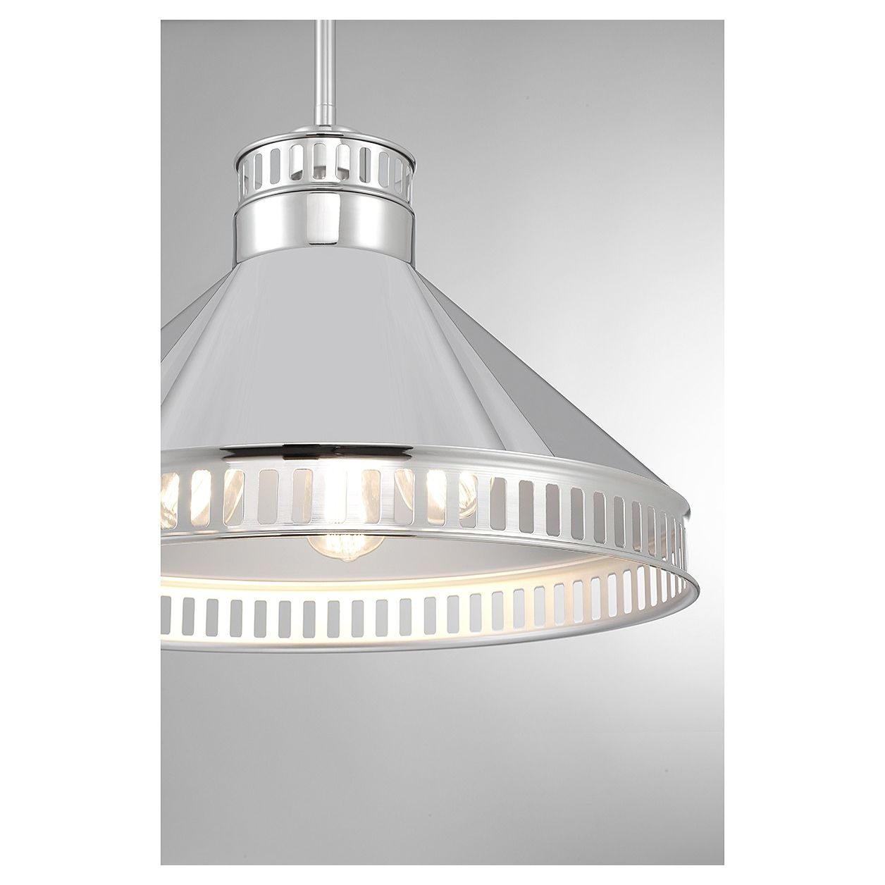 Savoy House - 7-8801-3-109 - Three Light Pendant - Seagram - Polished Nickel