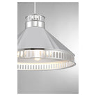 Savoy House - 7-8801-3-109 - Three Light Pendant - Seagram - Polished Nickel