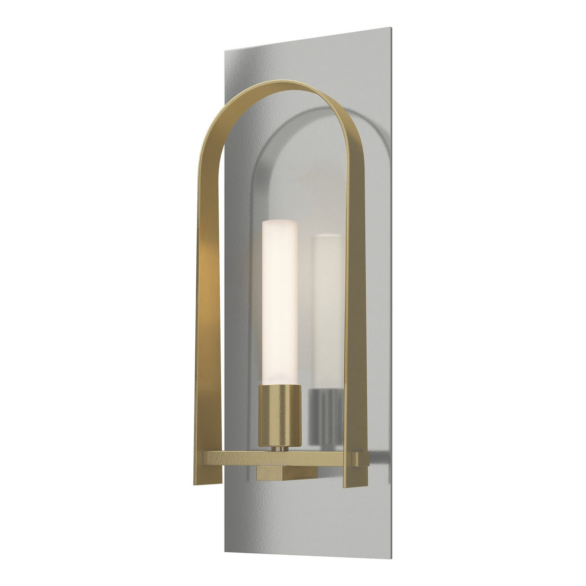 Hubbardton Forge - 201070-SKT-85-86-FD0462 - One Light Wall Sconce - Triomphe - Sterling